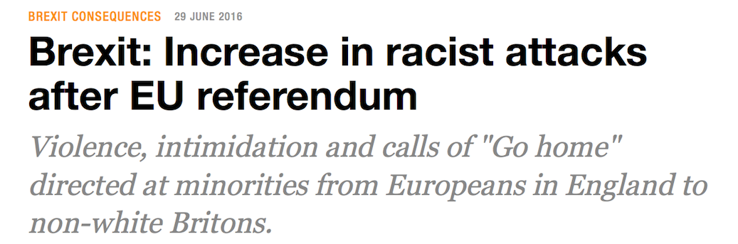 Brexit Racism